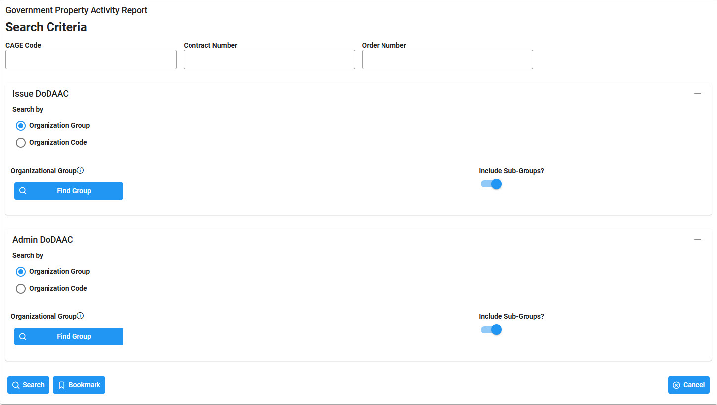 EDA Training - Government Property Activity Report | PIEE